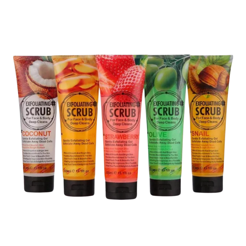 جل مقشر للوجه و الجسم